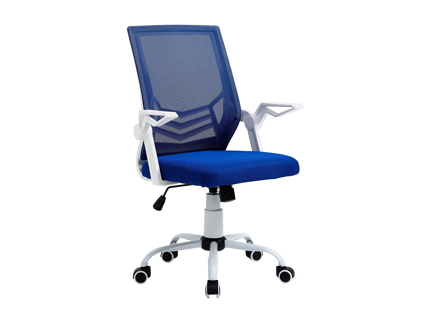 Silla de oficina azul 62.5x55x104 cm Vinsetto