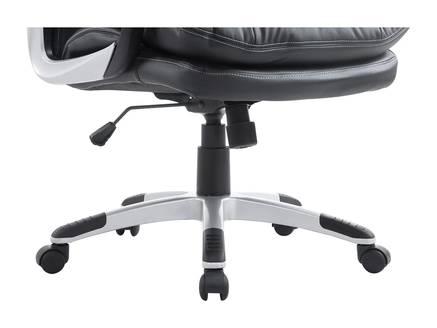 Silla de oficina negro 66x71x120.5 cm HOMCOM