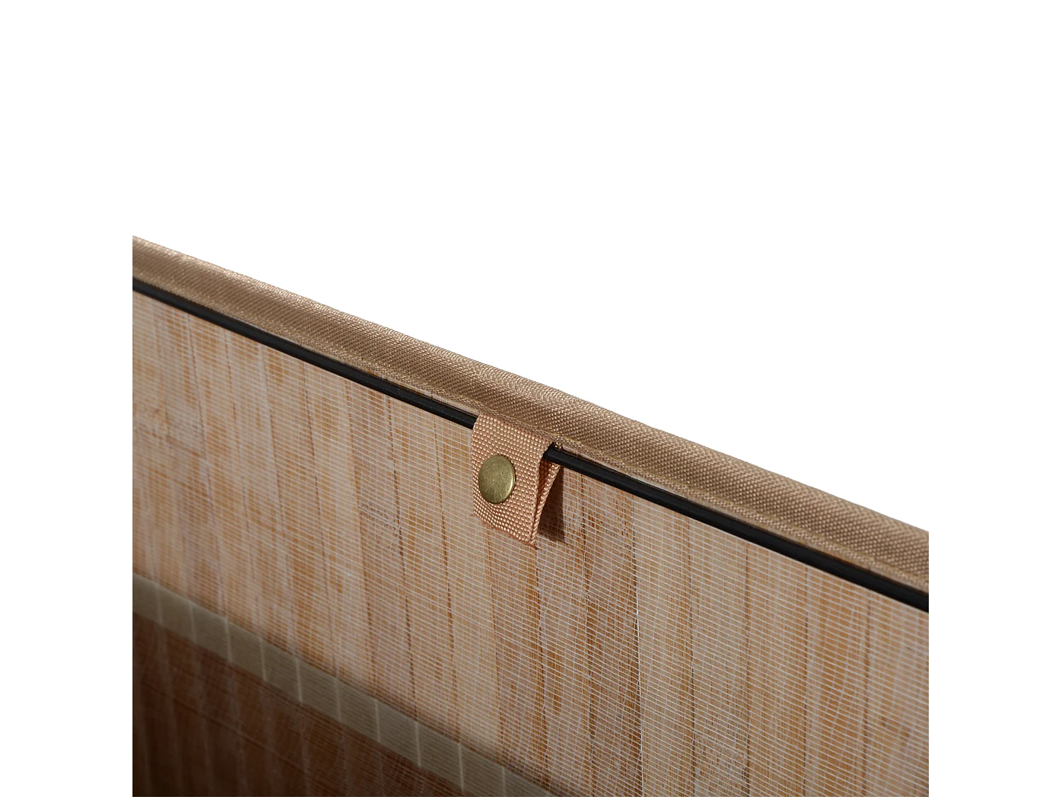 Cesta para ropa sucia natural 52x32x63 cm HOMCOM