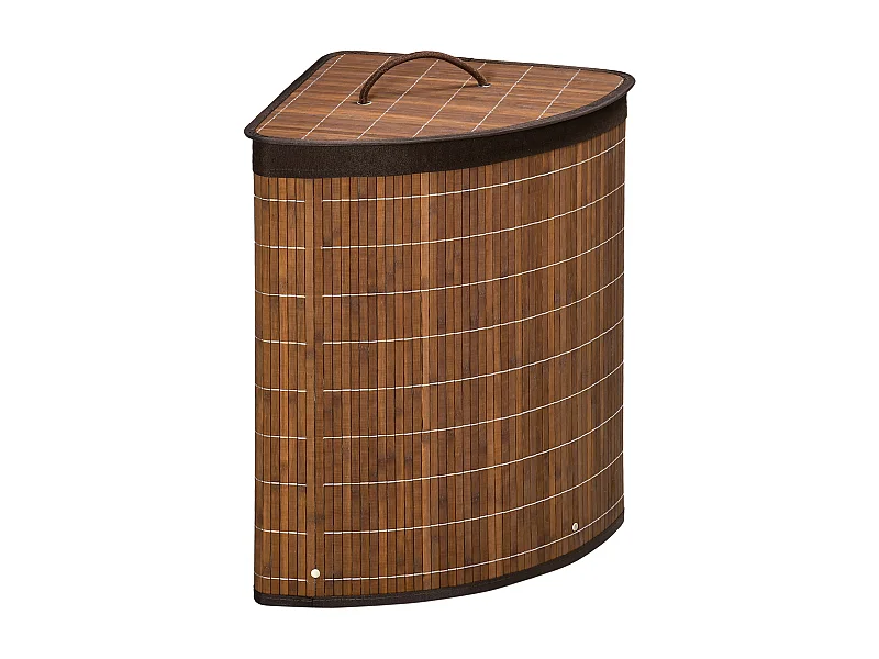 Cesta de lavandería marrón 38x38x57 cm HOMCOM