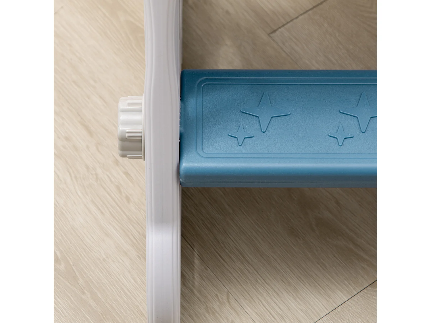 Tobogán para niños azul 157x46.5x80 cm AIYAPLAY