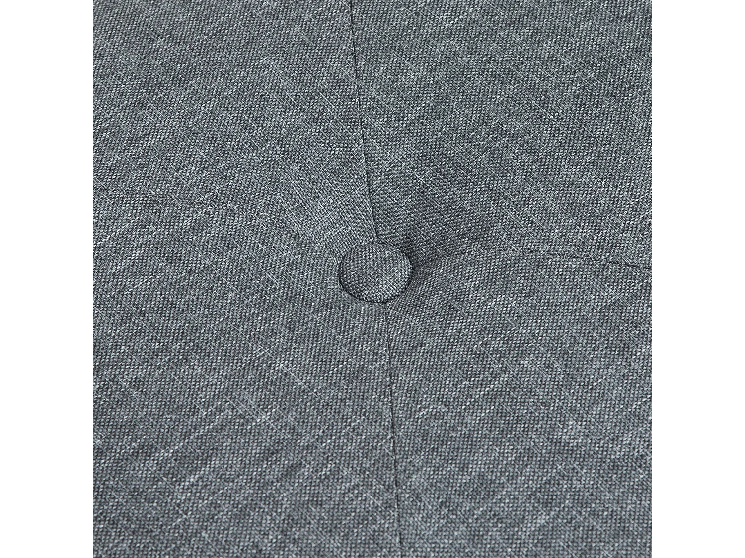 Banco pie de cama gris 116x44x58 cm HOMCOM