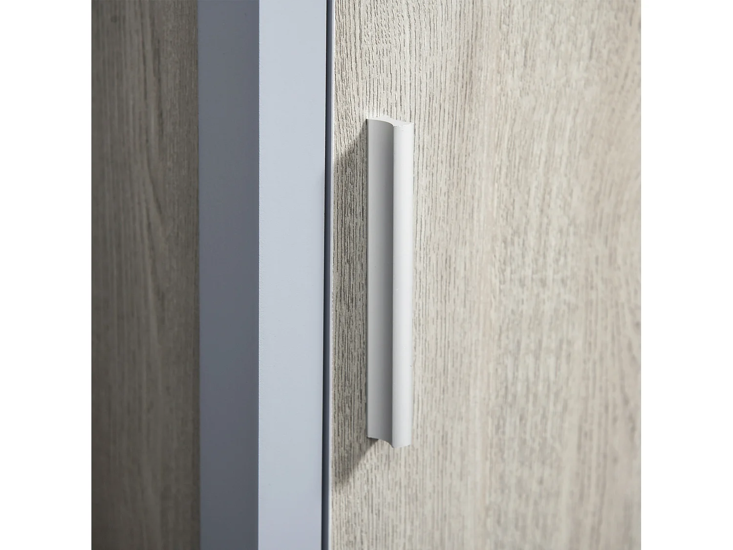 Armario de baño gris 40x30x160 cm kleankin