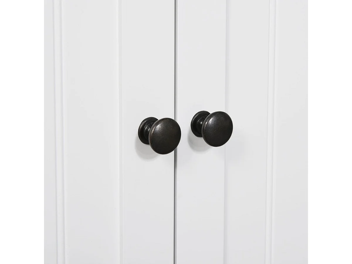 Armario de baño blanco 60x30x80 cm kleankin