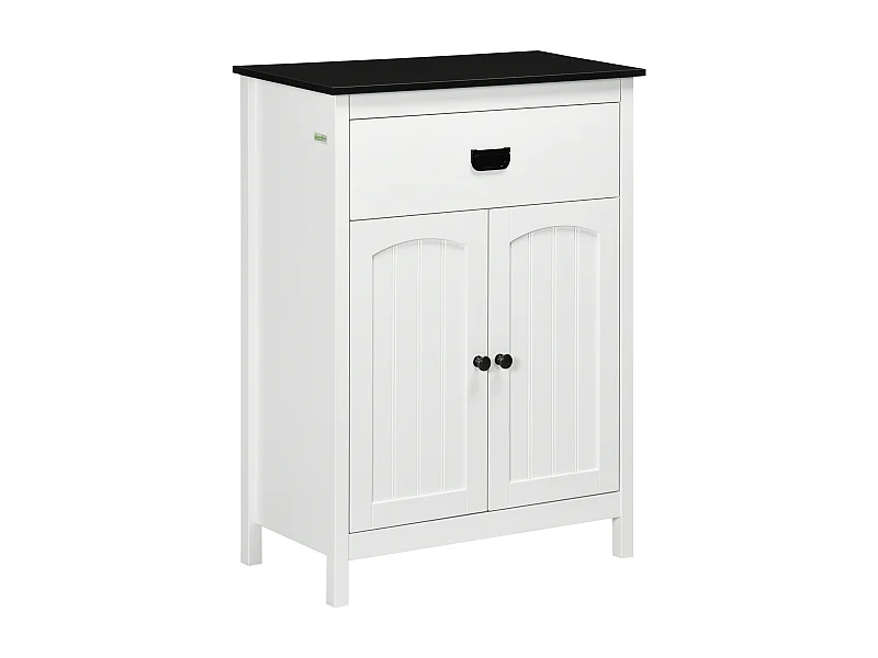 Armario de baño blanco 60x30x80 cm kleankin