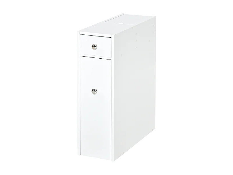 Armario de baño blanco 17x48x58 cm HOMCOM