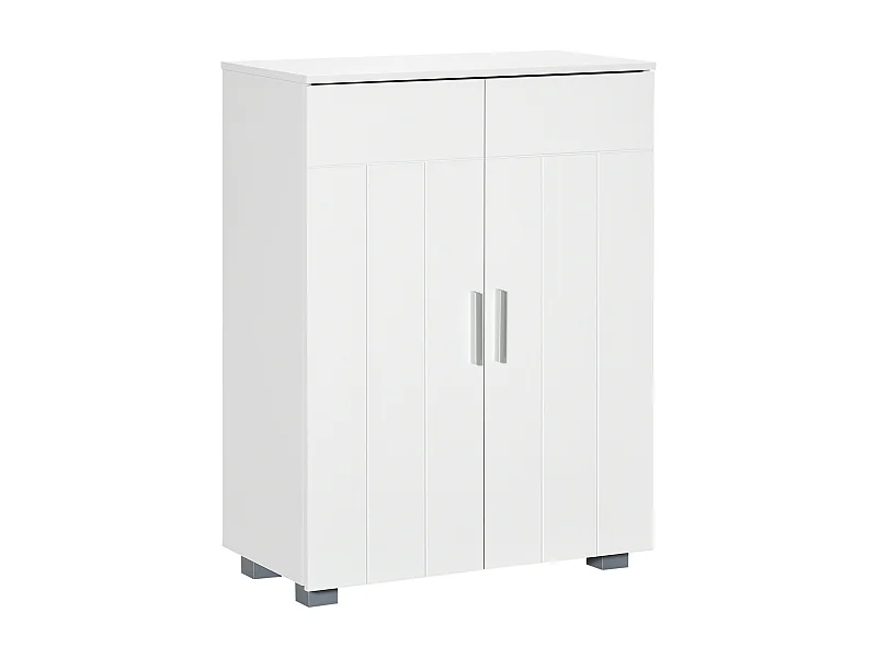 Armario de baño blanco 60x30x80 cm kleankin