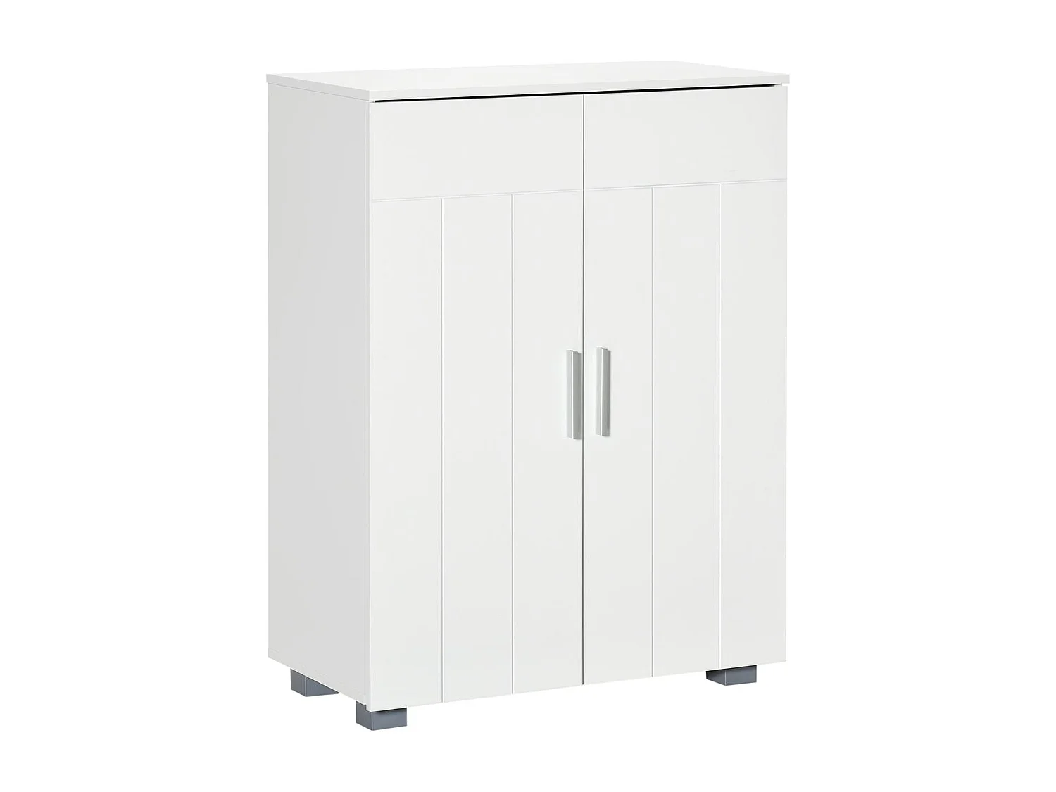 Armario de baño blanco 60x30x80 cm kleankin