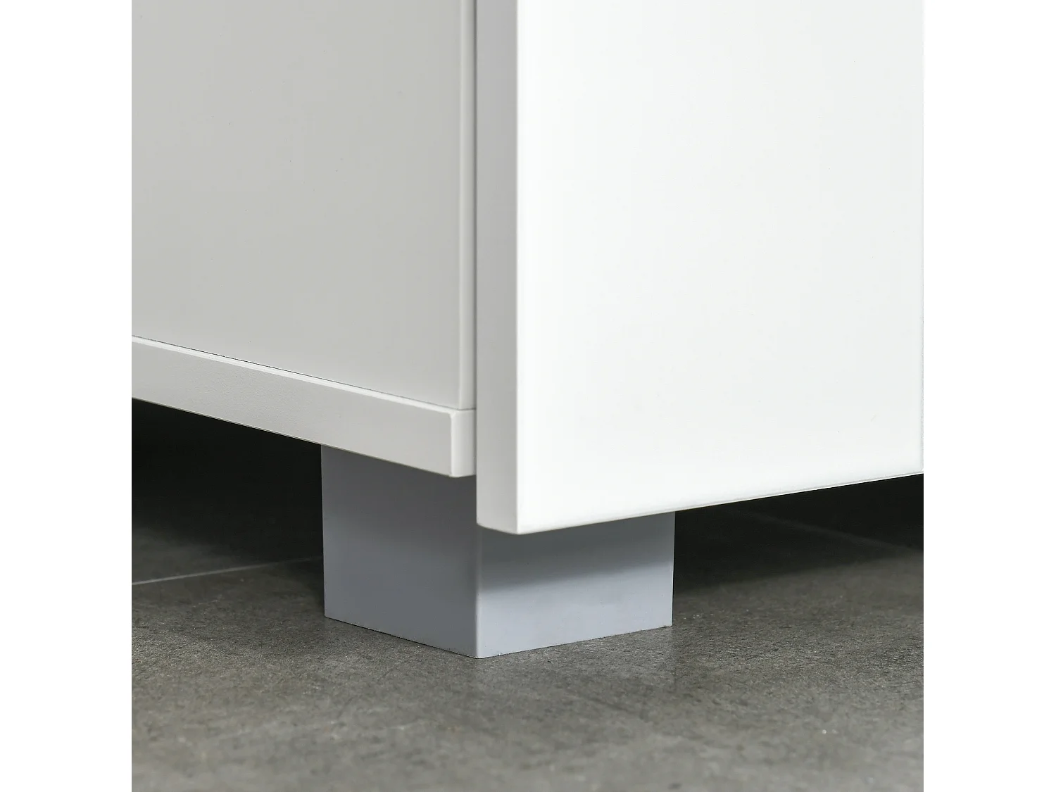 Armario de baño blanco 60x30x80 cm kleankin