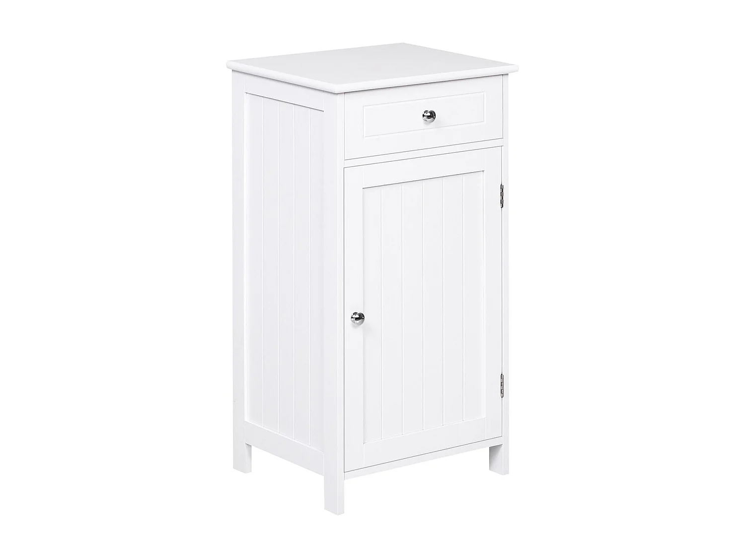 Armario de baño blanco 43x34x77 cm kleankin