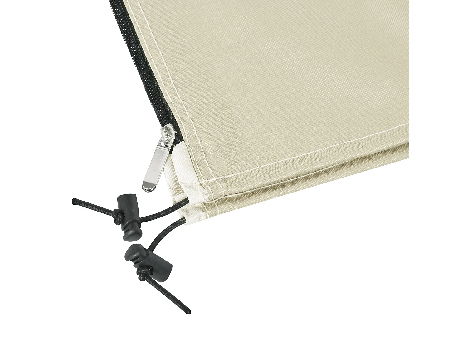 Funda protectora sombrilla beige 56x56x220 cm Outsunny