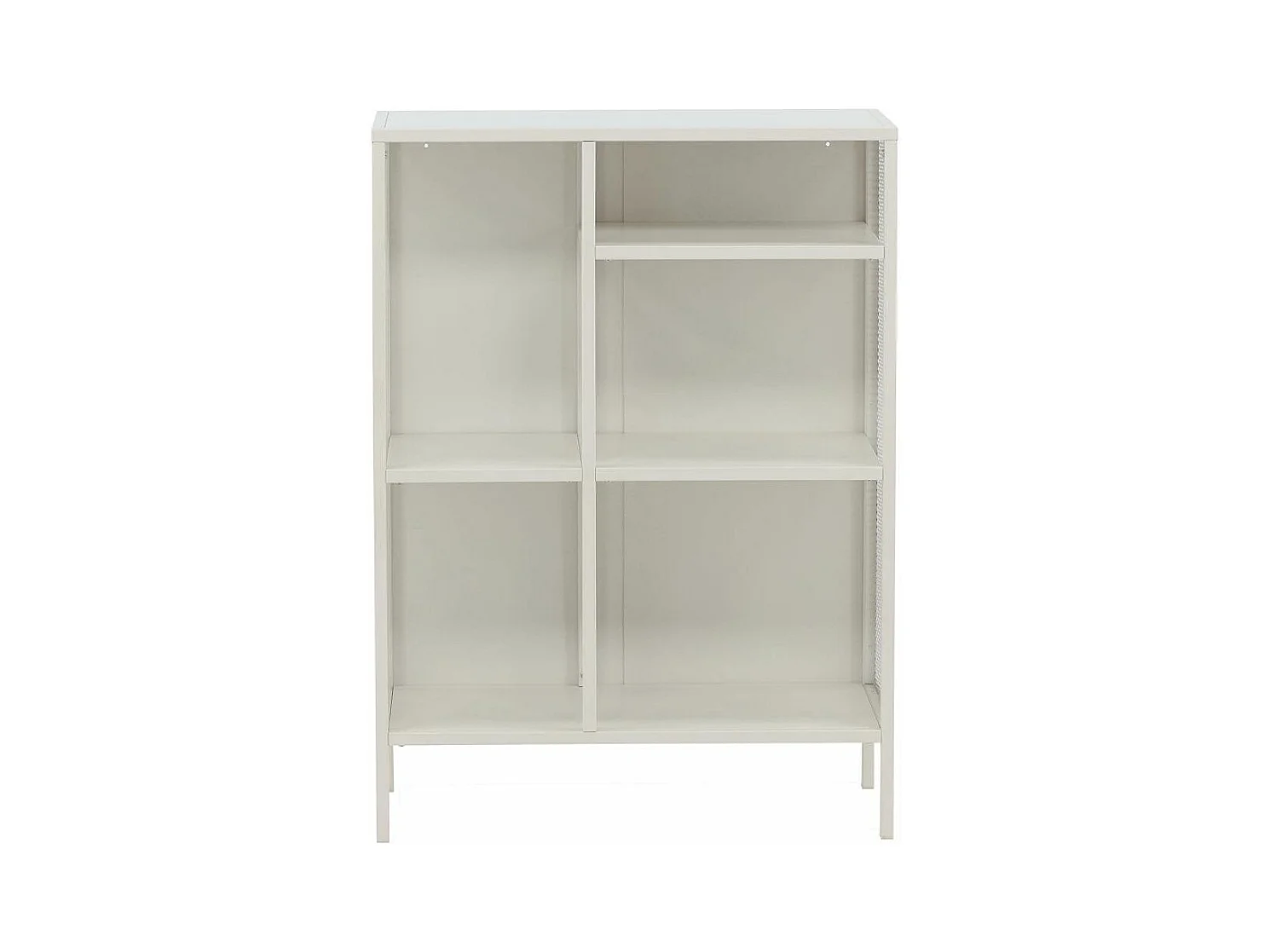 Étagère 3 Niveaux en Métal "Misha" 110cm Blanc