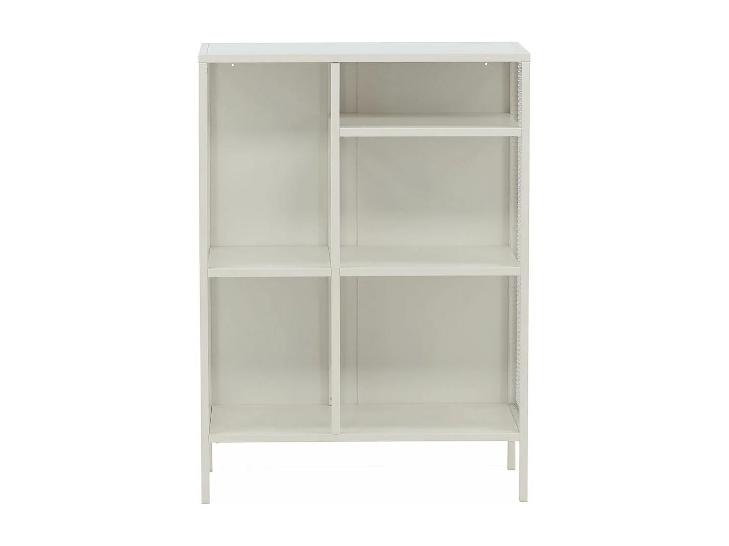 Étagère 3 Niveaux en Métal "Misha" 110cm Blanc