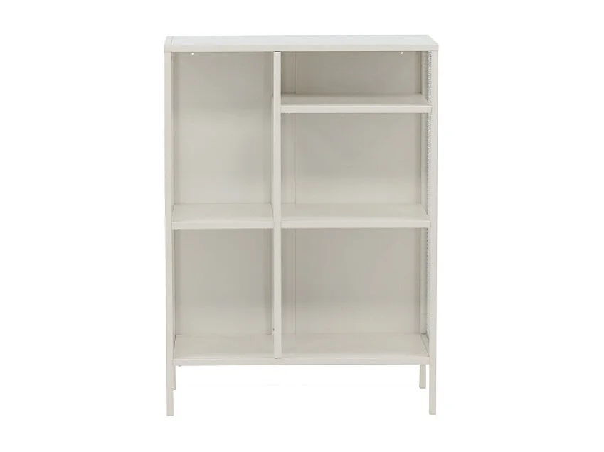 Étagère 3 Niveaux en Métal "Misha" 110cm Blanc