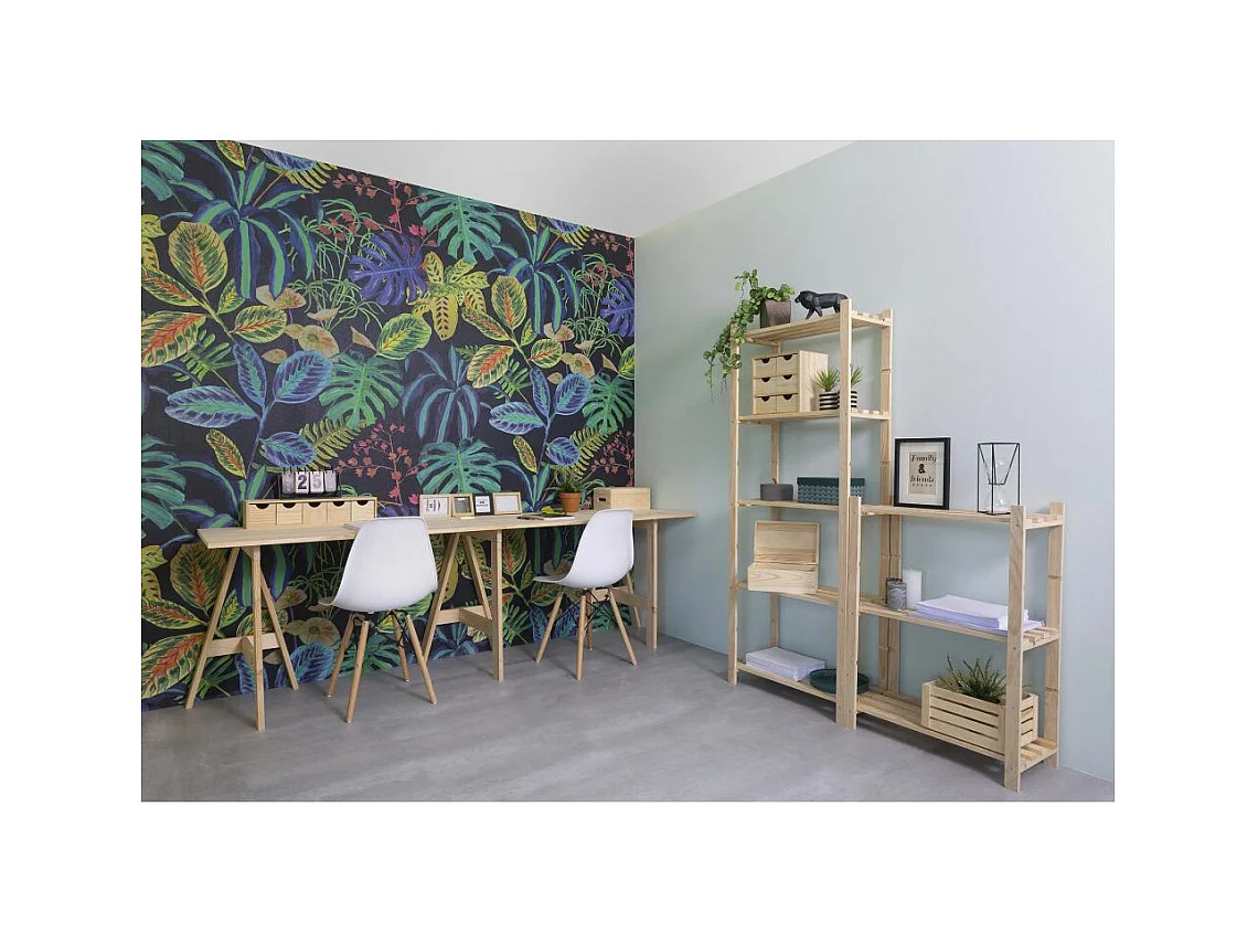 Etagère en kit profondeur 30 cm Natura 5 tablettes