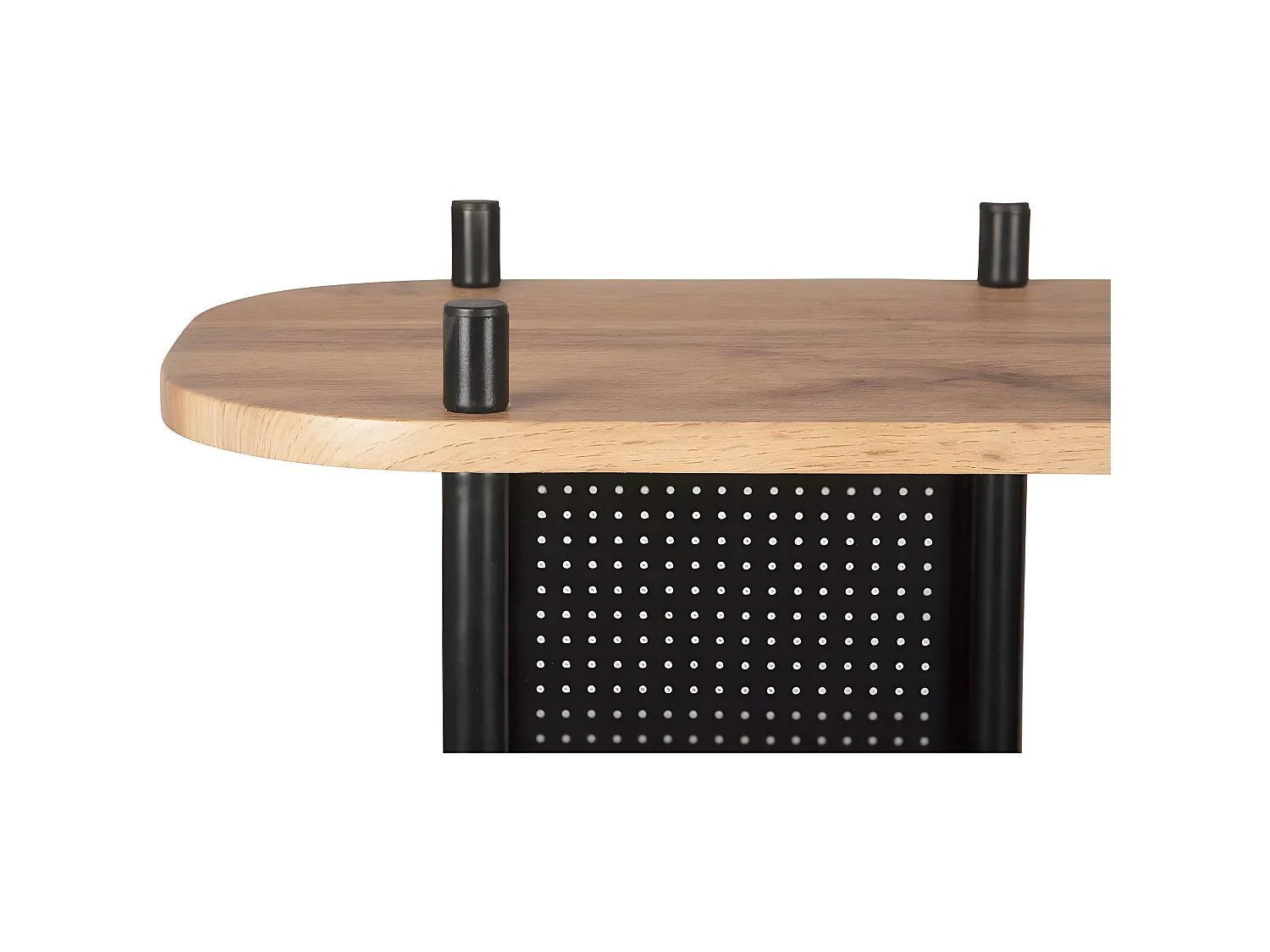 Etagère en métal imitation bois  Cabinet 80 x 30 x 118 cm