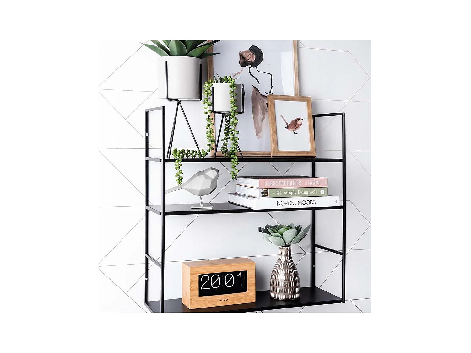 Scaffale in metallo Scaffale a muro