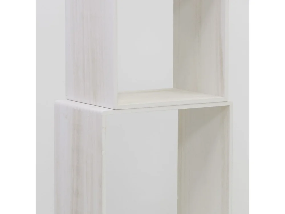 Étagères cube en bois de paulownia (Lot de 5)