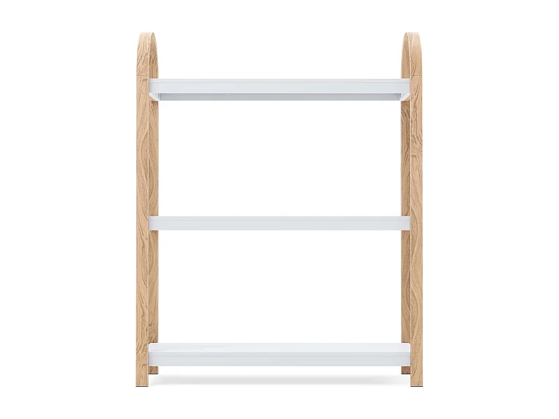 Étagère blanc et naturel Bellwood 3 étagères