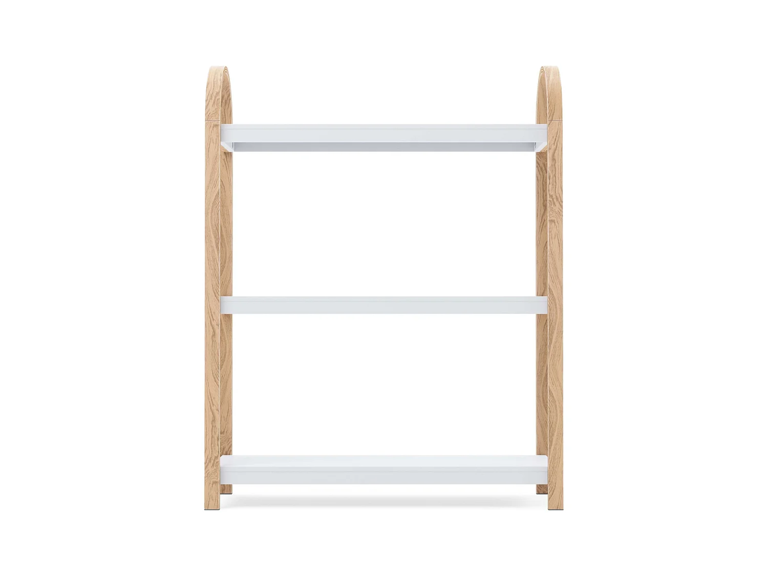 Étagère blanc et naturel Bellwood 3 étagères