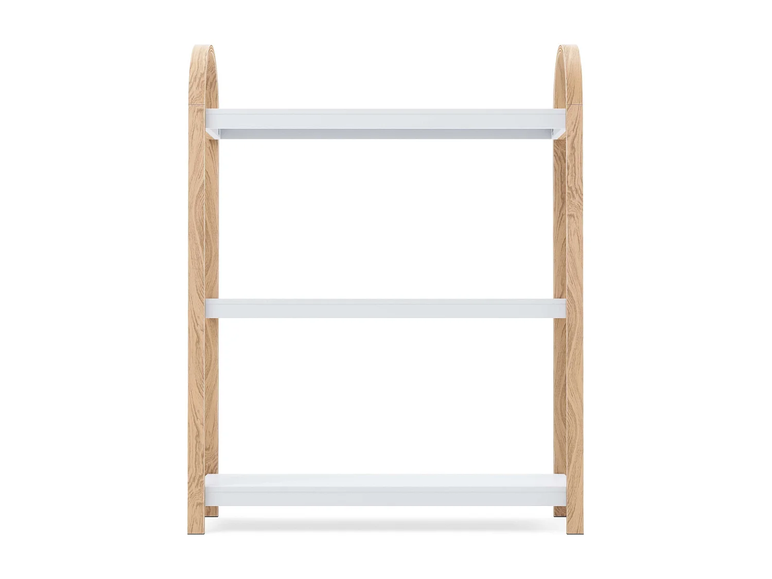 Étagère blanc et naturel Bellwood 3 étagères