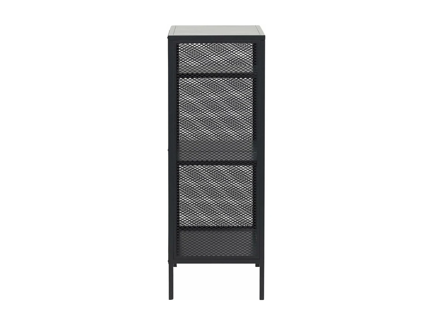 Étagère 3 Niveaux en Métal "Misha" 110cm Gris