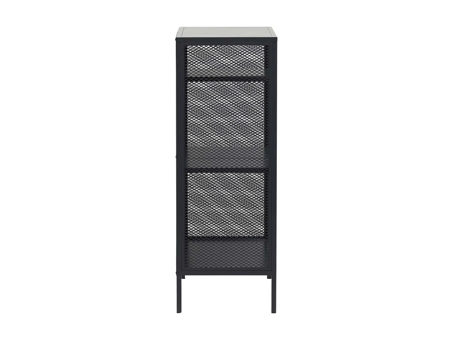 Étagère 3 Niveaux en Métal "Misha" 110cm Gris