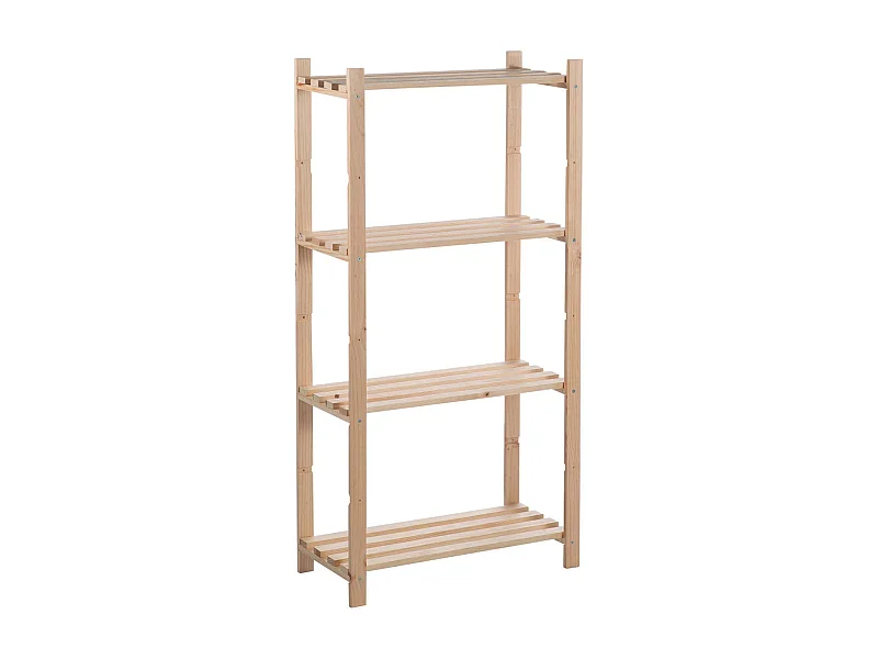 Etagère en kit profondeur 30 cm Natura 4 tablettes