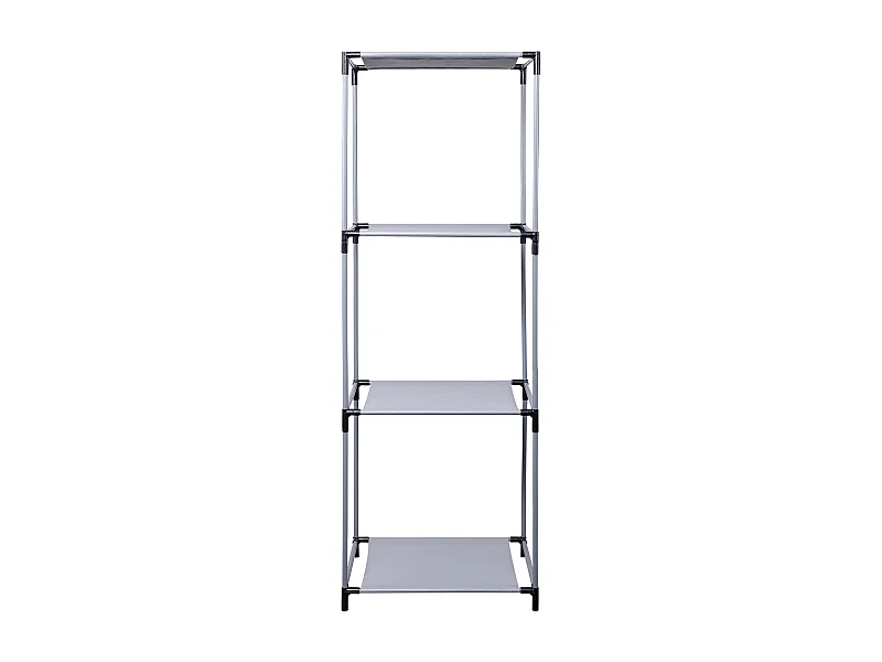 Etagere 3 Casiers Gris, Noir