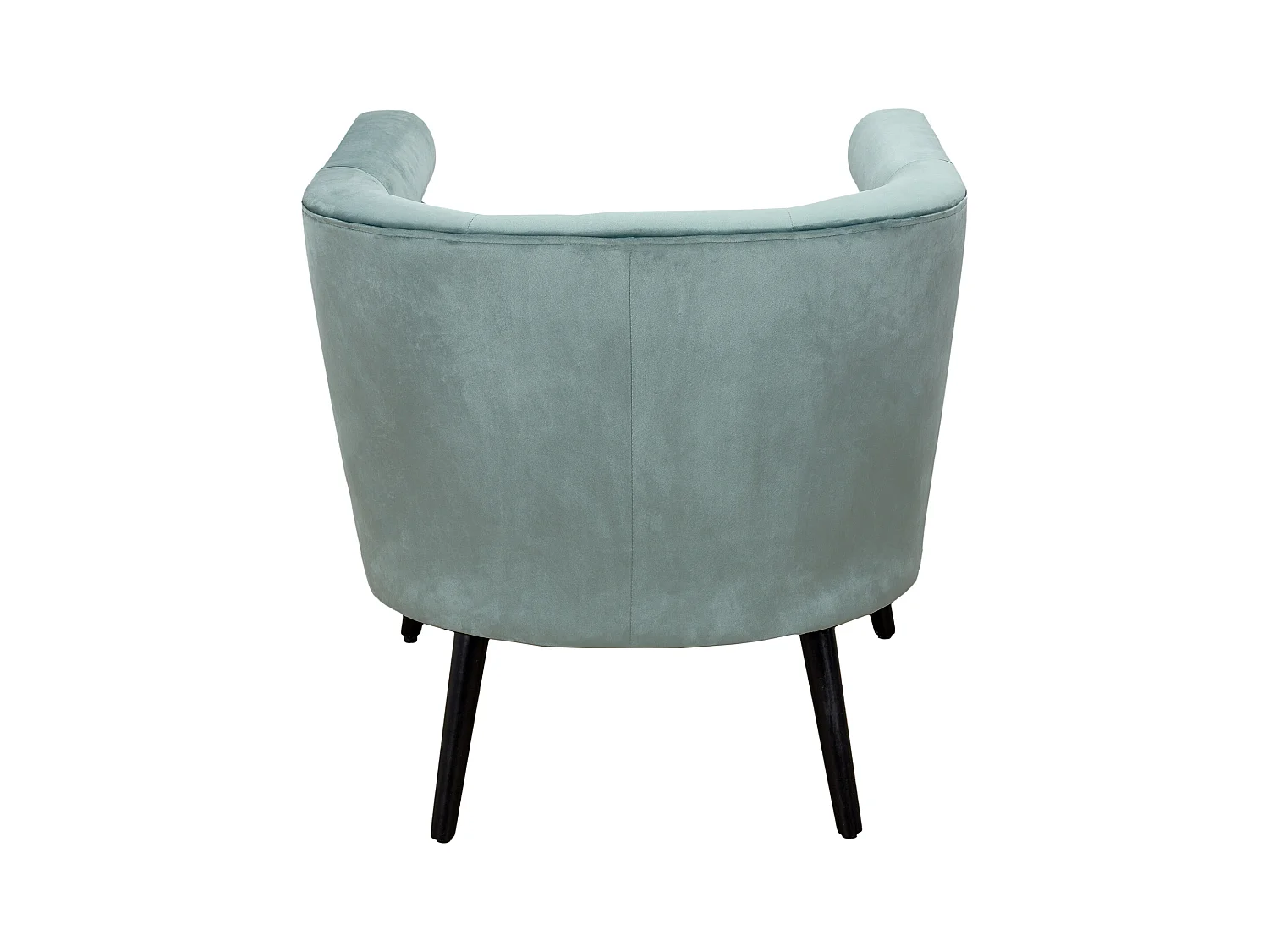 Fauteuil Amelia Velours Vert Vert, Gris, Noir