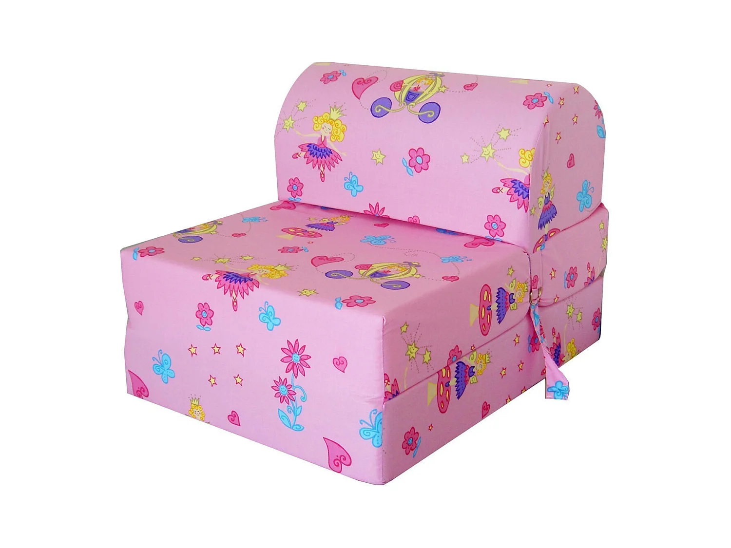 Chauffeuse en tissu à imprimés Princesse