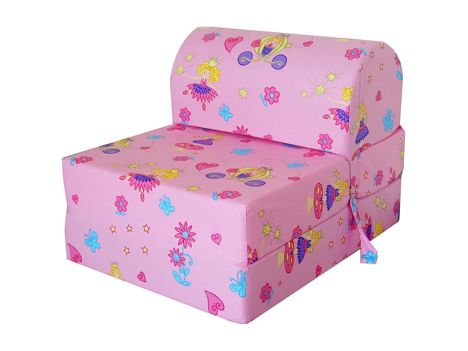 Chauffeuse en tissu à imprimés Princesse