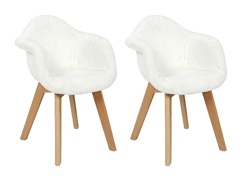 Fauteuil Enfant Imitation Fourrure