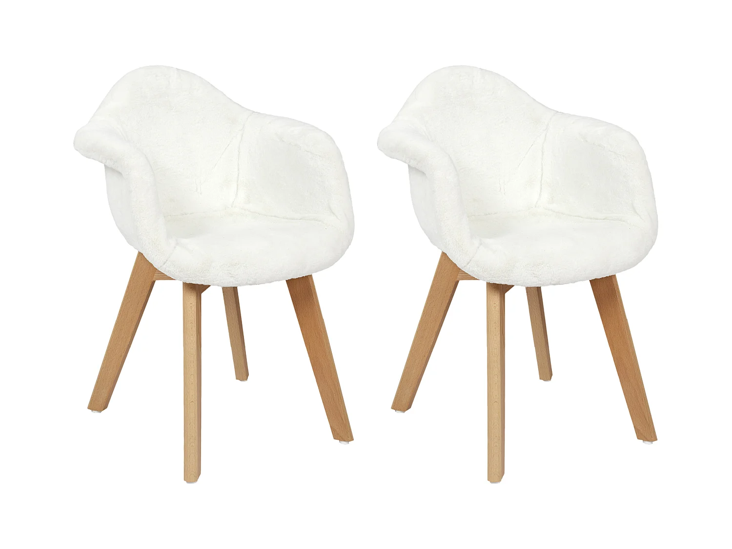 Fauteuil Enfant Imitation Fourrure