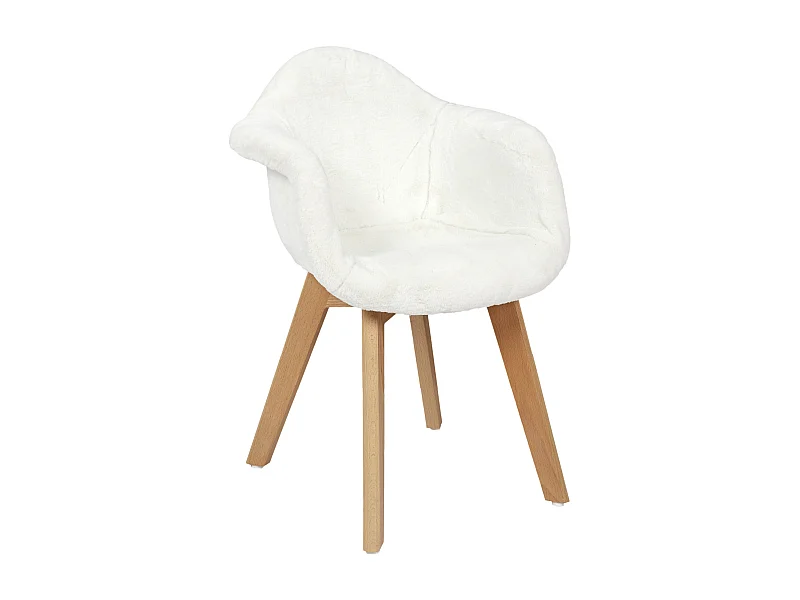 Fauteuil Enfant Imitation Fourrure