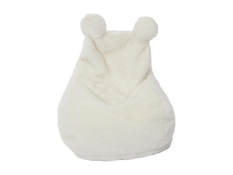 Fauteuil Poire Enfant Ted Imitation Fourrure