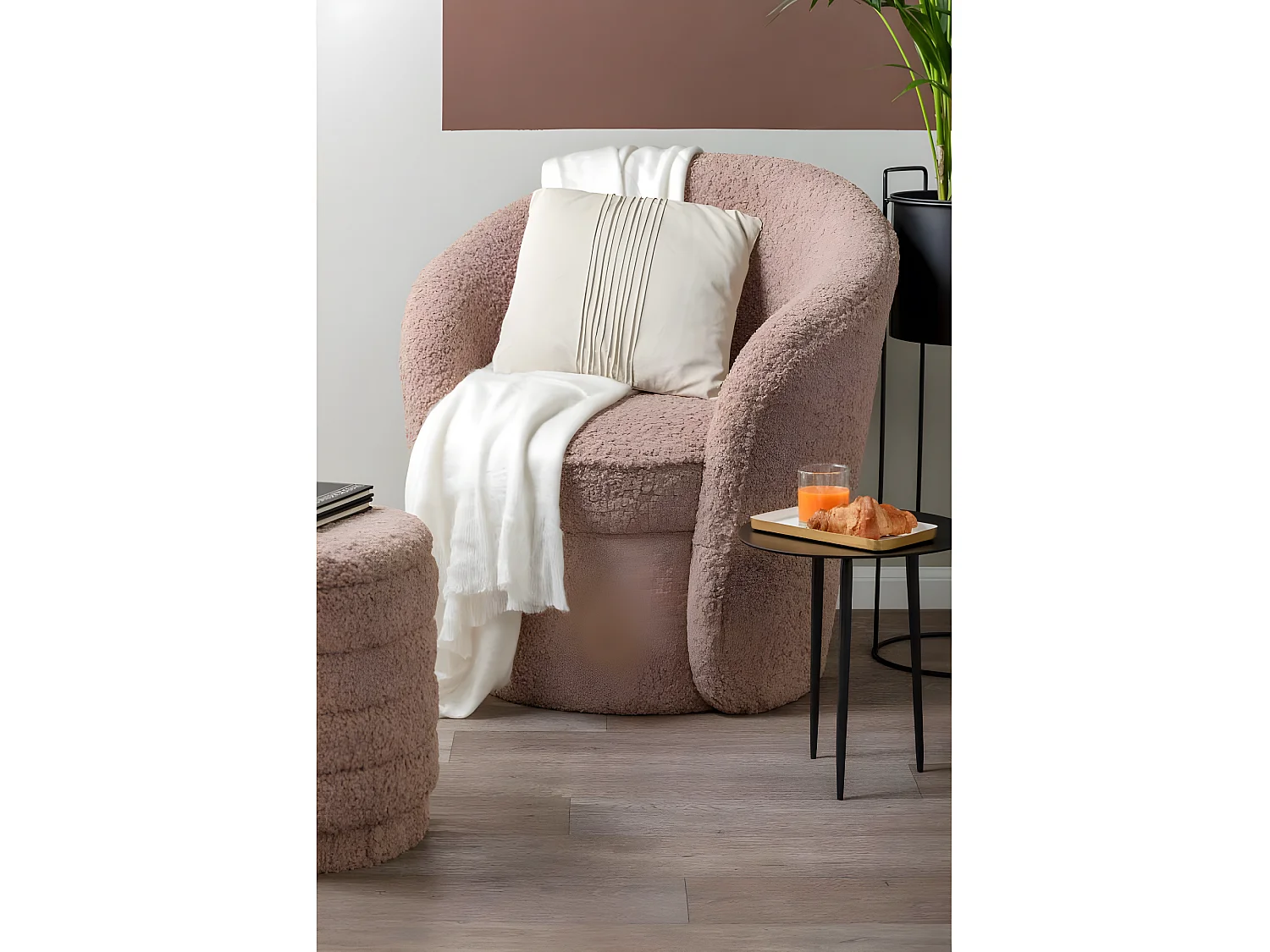 Sillón de poliéster Peluche