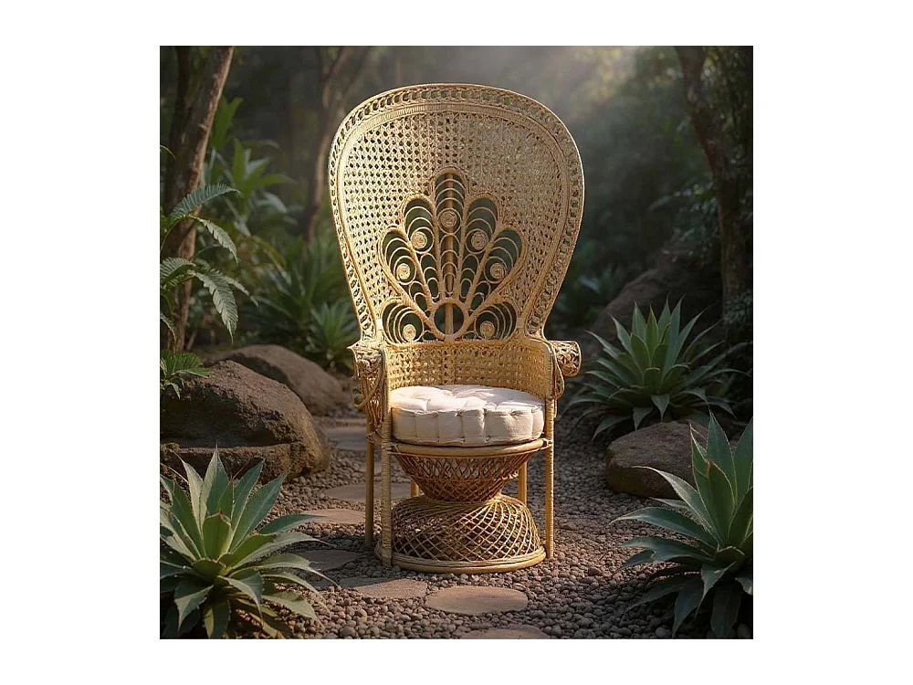 Fauteuil rotin Emmanuelle