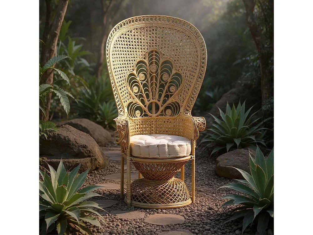 Fauteuil rotin Emmanuelle