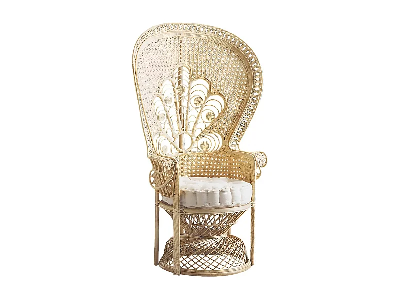 Fauteuil rotin Emmanuelle