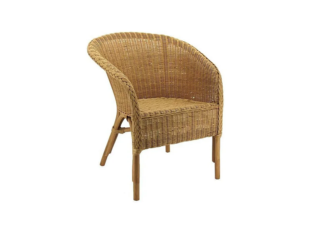 Fauteuil moelle de rotin Coïncidence