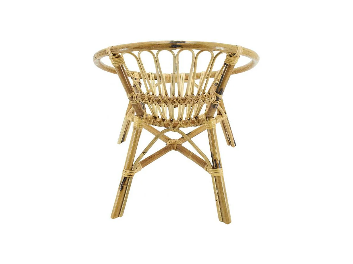 Fauteuil enfant soleil rotin