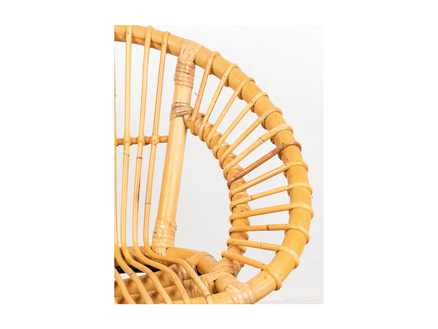 Fauteuil enfant soleil rotin