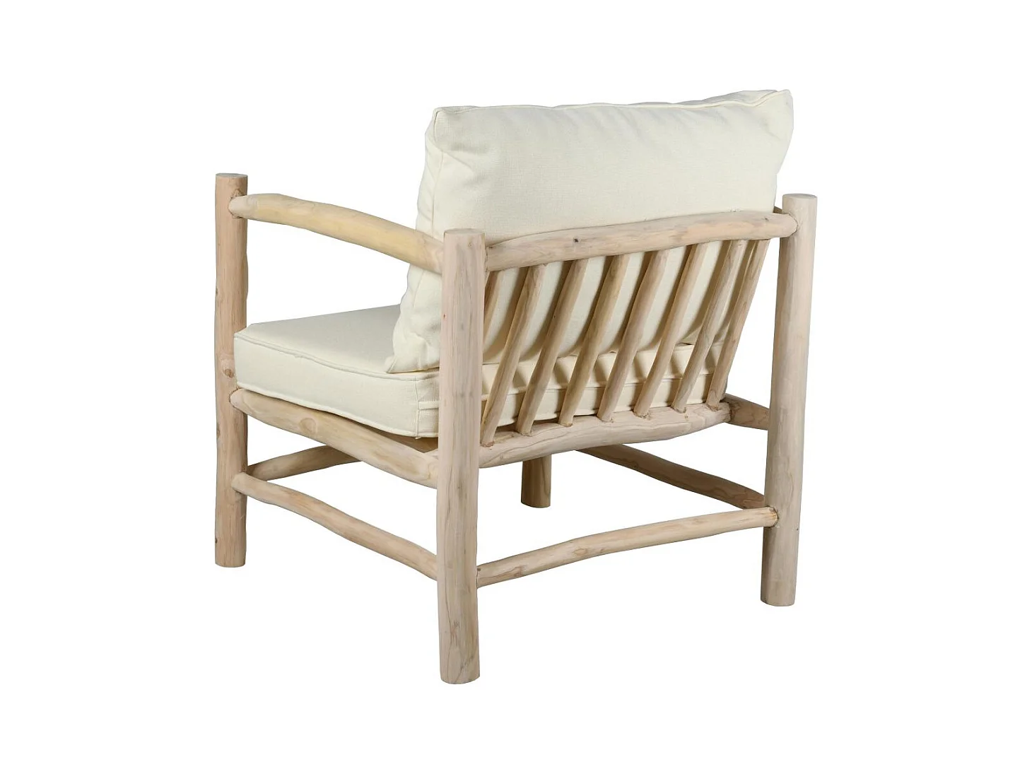 Fauteuil design en teck Arthur