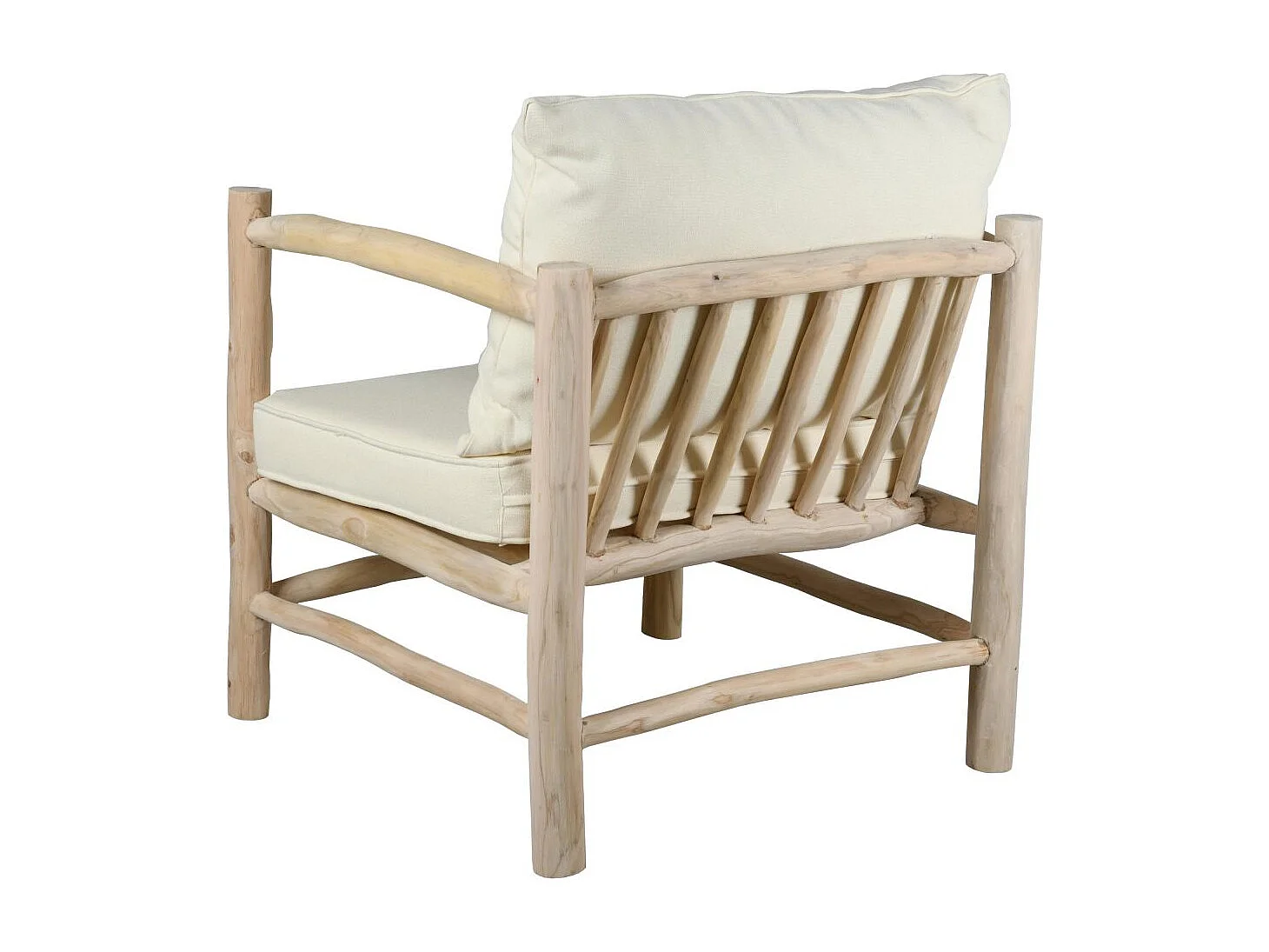 Fauteuil design en teck Arthur