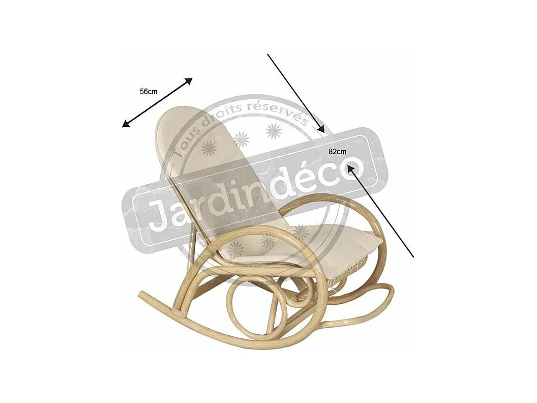 Coussin pour rocking-chair