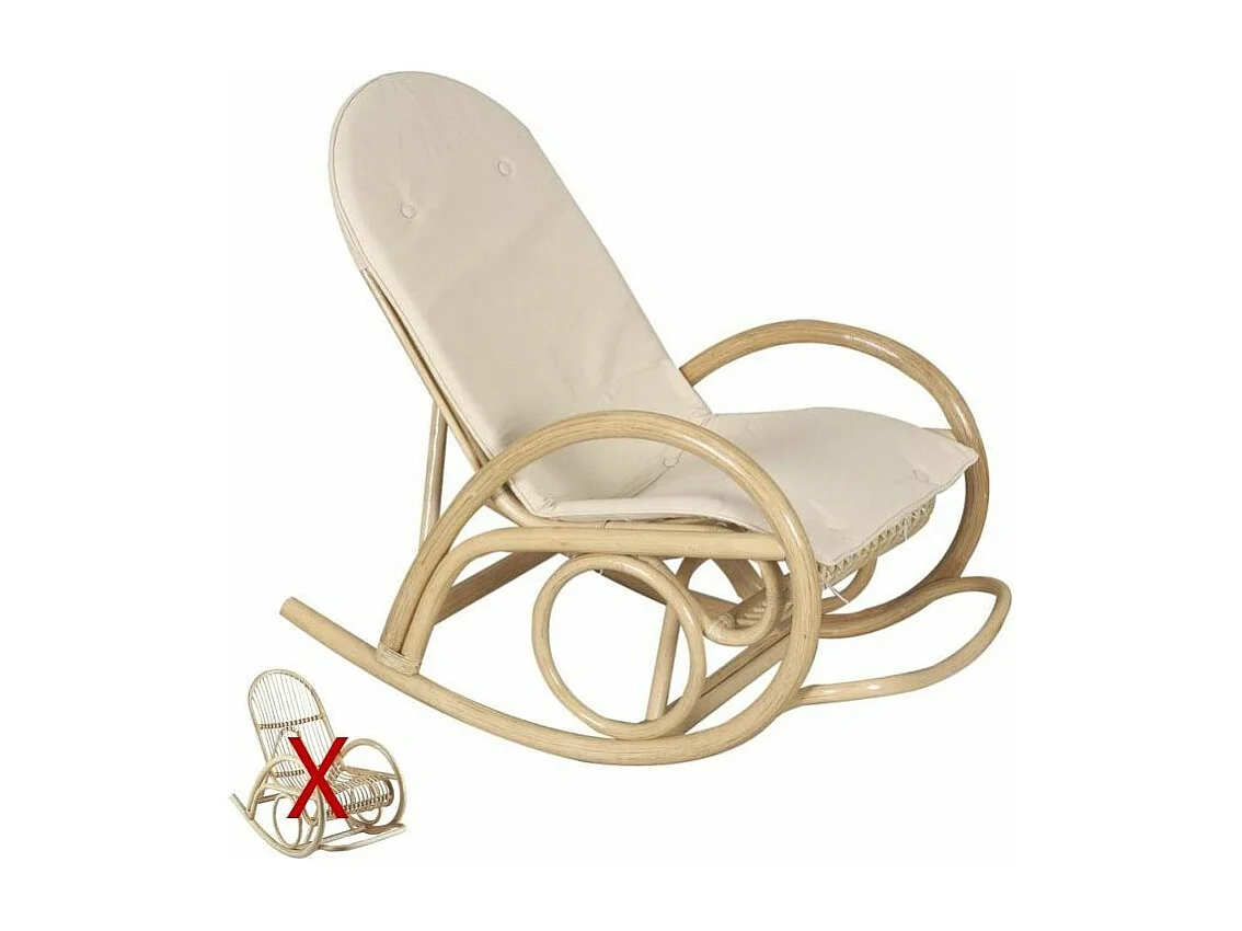 Coussin pour rocking-chair