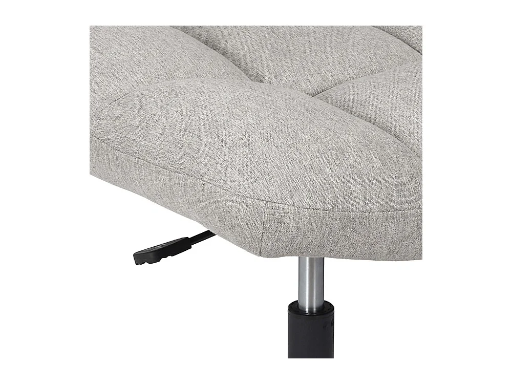 Fauteuil Pivotant Anton Gris Gris, Noir