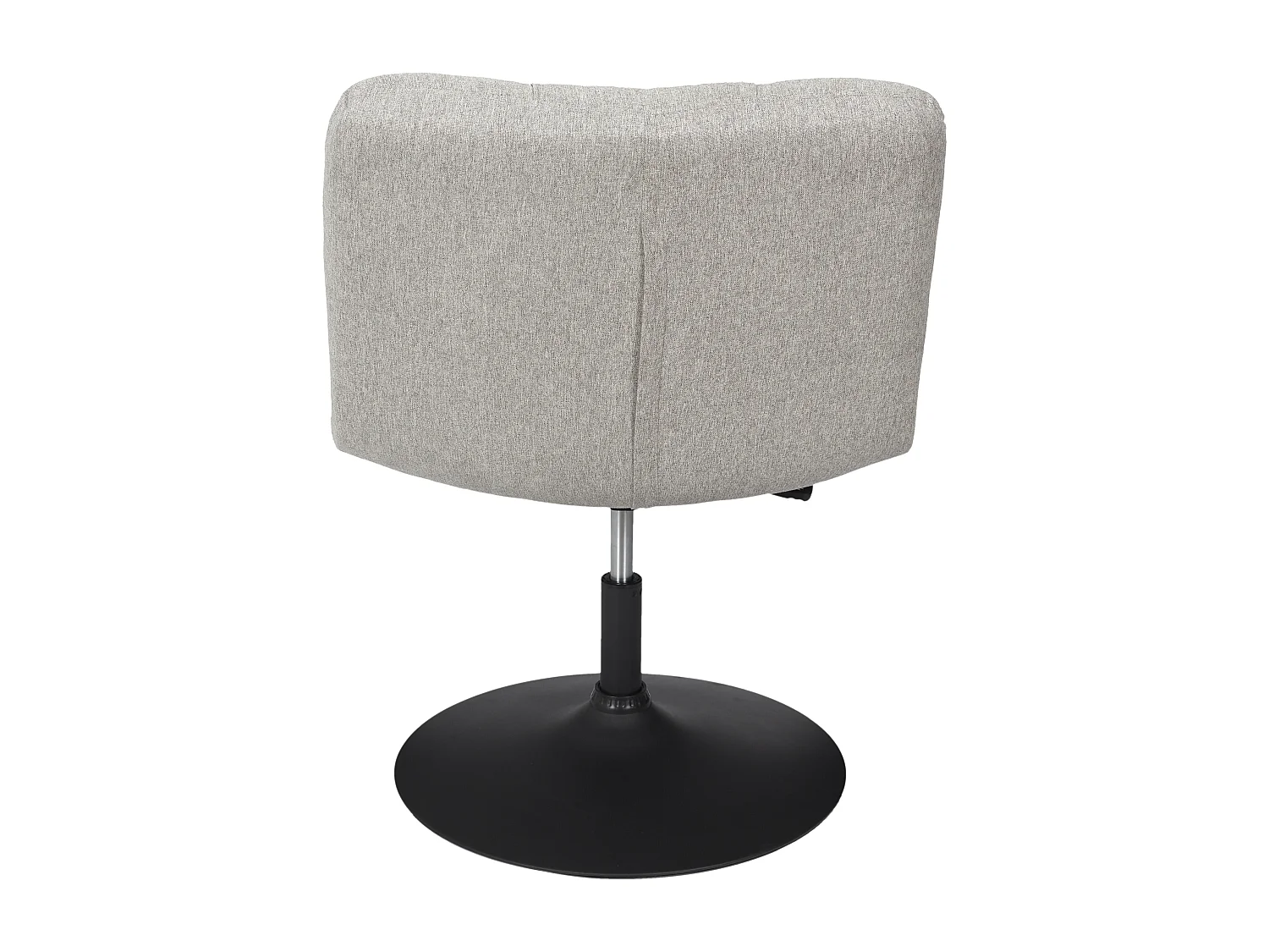 Fauteuil Pivotant Anton Gris Gris, Noir