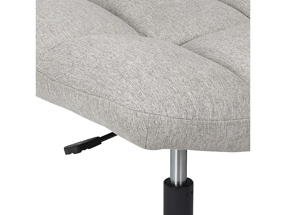 Fauteuil Pivotant Anton Gris Gris, Noir